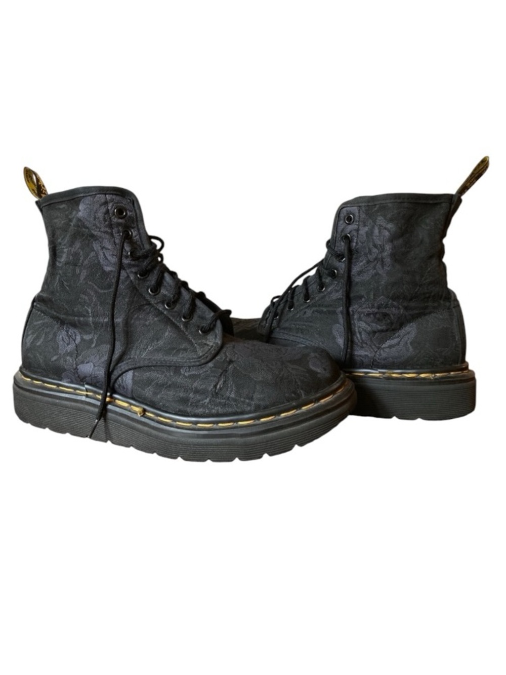 Dr Martens Vintage 90s Floral Fabric Boot 9 - Picture 6 of 13